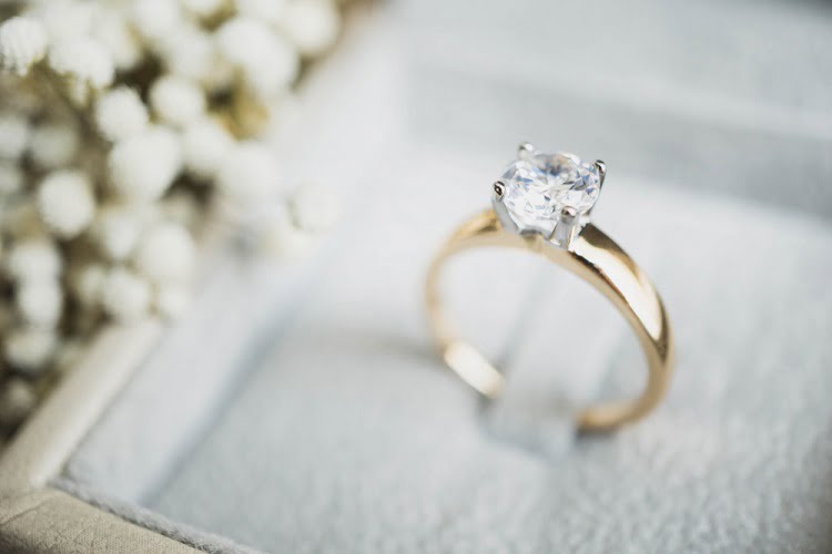 Lab Created Diamond Rings