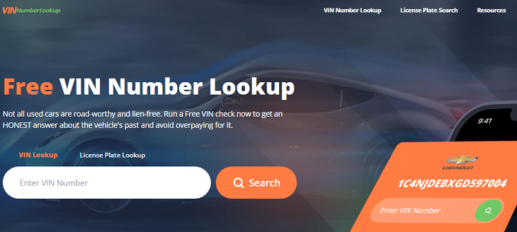 VINNumberLookup
