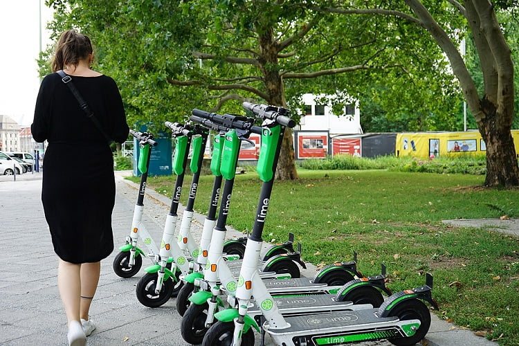 Electric Scooter Accident