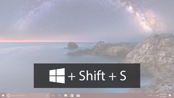 How to Screenshot a Portion of the Screen