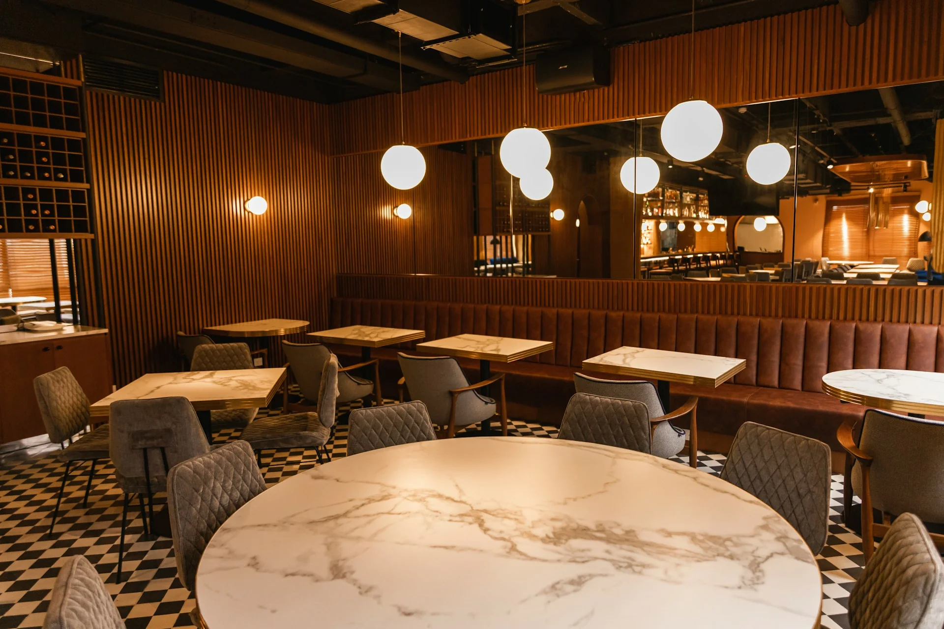 Lighting and Acoustics in a Restaurant