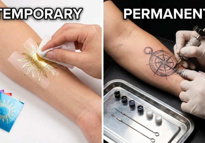 Temporary vs Permanent Tattoos: Making Your Choice